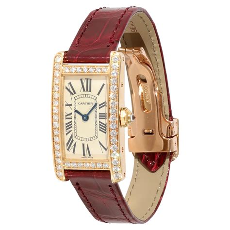 montre cartier tank americaine femme